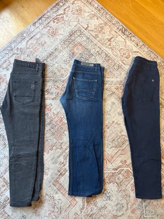 Lote 3 pantalones Zara Los tres talla 40