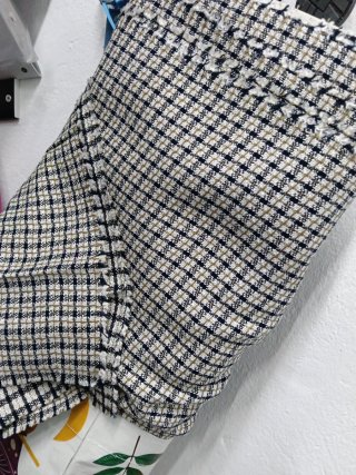 Tela de cuadros para invierno