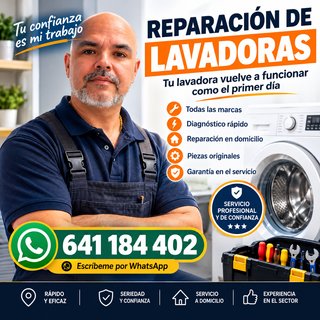 reparacion de lavadora manitas