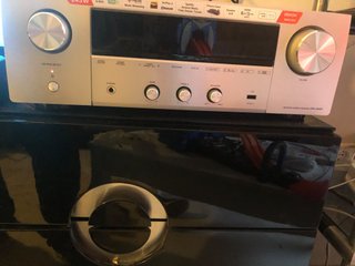 Amplificador Denon DRA-900H plata, usado 2 veces