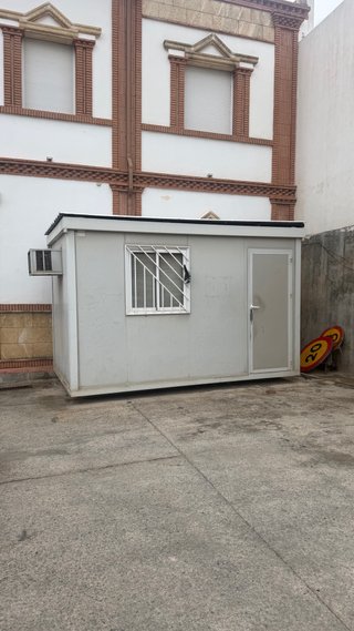 Caseta de Obra con Aire Acondicionado