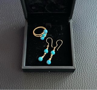 Juego de Anillo y Pendientes - Fantasía
