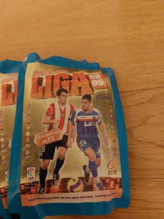 Sobres de Cromos Liga 08/09