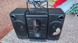 Radio casete estereo portatil Luxton