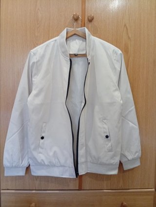 Chaqueta Blanca Hombre Talla M