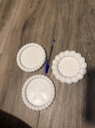 Set de 3 Bandejas Decorativas para Pintar