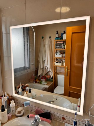 Espejo de Baño con LED y Bluetooth
