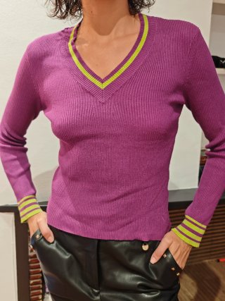 Camiseta manga larga Lola Casademunt violeta M
