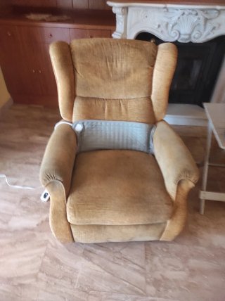 Sillón Giratorio con Reposapiés