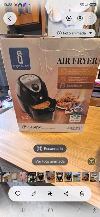 Freidora de aire Dragón Pro