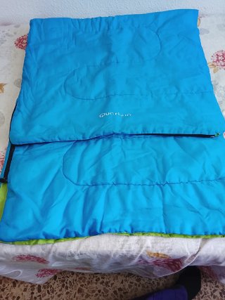 Saco de dormir Quechua azul