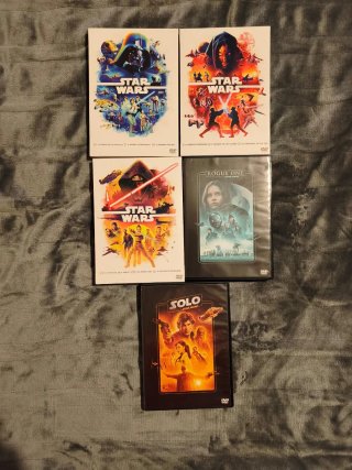 Collezione completa dei film di Star Wars in DVD