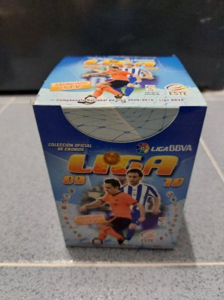 Caja de Sobres Cromos Liga Este 09-10