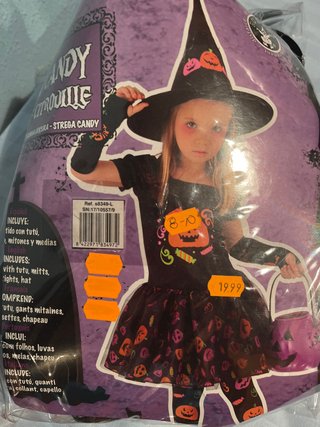 Disfraz de Bruja Candy Talla L
