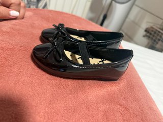 Zapatos Merceditas Negros Charol