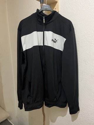 Sudadera Puma Negra y Blanca