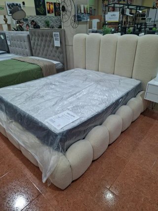Cama Canapé Nube Beige