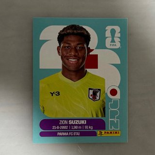 Cromo Zion Suzuki - Mundial 2026