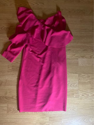 Vestido Fucsia Shein
