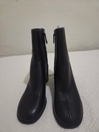 Botines Piel Negros Massimo Dutti T.38