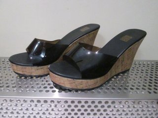 SANDALIAS MULES NEGRO NUMERO 40