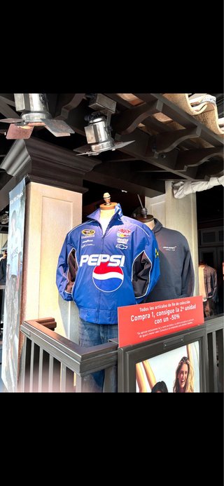 Chaqueta Hollister NASCAR Pepsi