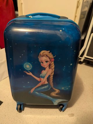 Maleta Infantil de Viaje Azul
