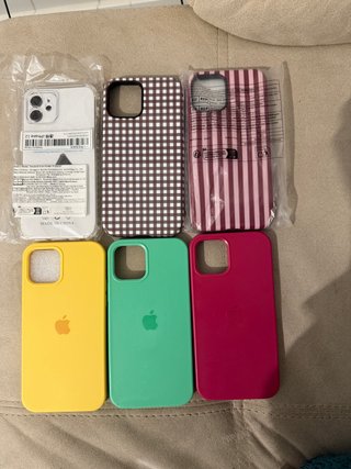 Confezione da 6 custodie per iPhone 12