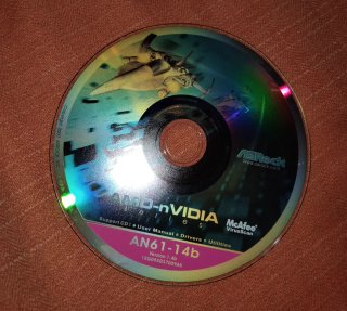 CD Drivers ASRock AN61-14b AMD-NVIDIA (Año 2007)