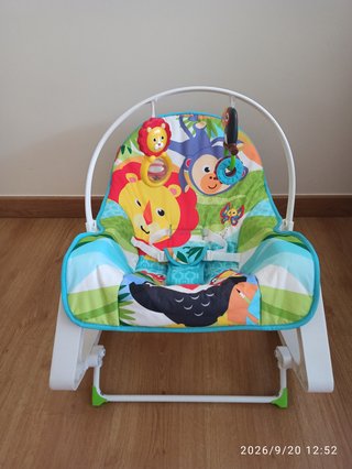 Hamaca Mecedora Fisher-Price Jungla 2 en 1