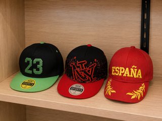 gorras ajustables 57 cm unisex