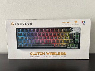 Forgeon Clutch Teclado Wireless RGB
