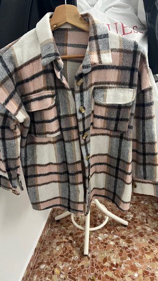 Sobrecamisa de franela estampada
