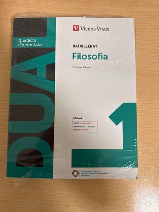 FILOSOFIA 1 (LC+QA+DIGITAL) (DUAL) y libro de act