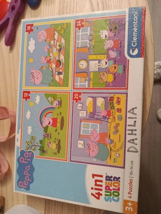 Set de 4 Puzzles Peppa Pig Clementoni
