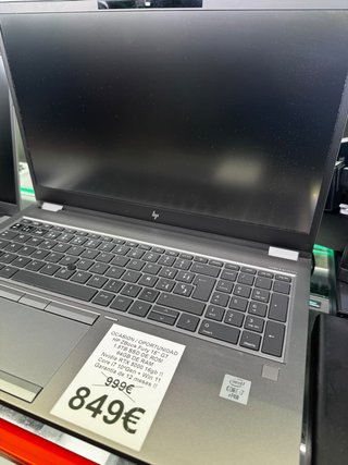HP ZBook Fury 15.6 G7 64GB RAM Estación trabajo
