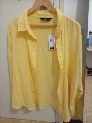 Camisa Amarilla F&F Talla M