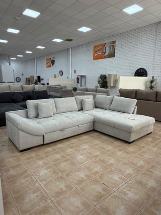 Sofá rinconera grande + cama Oferta.