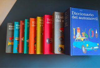 Enciclopedia CEAC del Automóvil -COMPLETA 10 tomos
