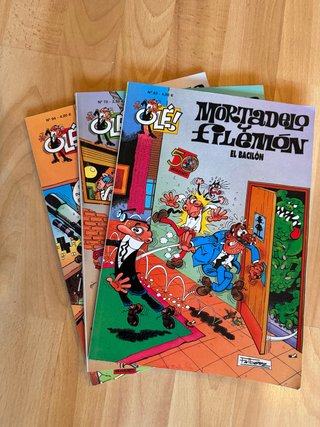 Colecion de MORTADELO Y FILEMON  n 70,83,94.