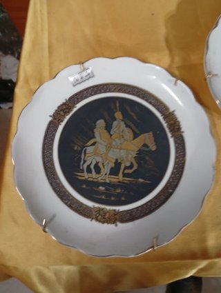 Plato de Cerámica Don Quijote