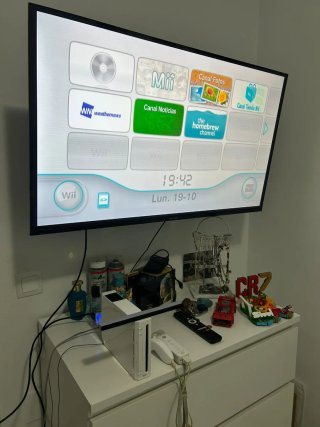 Consola Nintendo Wii Blanca