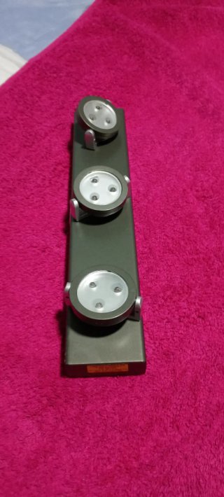 Regleta de 3 Focos LED