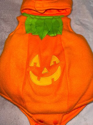 Disfraz de Calabaza 0-6 meses