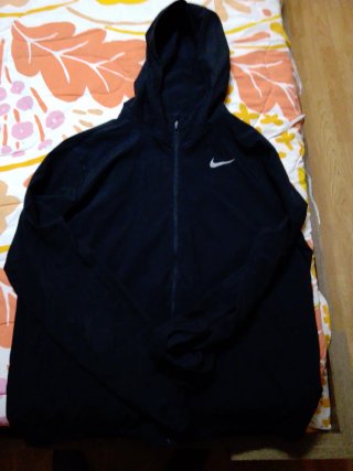 Cortavientos Nike Negro