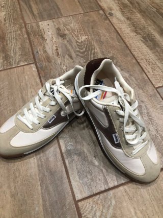 Zapatillas Mustang Beige y Marrón
