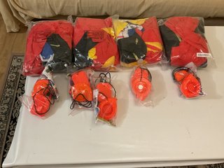 Lote de 5 Disfraces Hinchables de Gallo