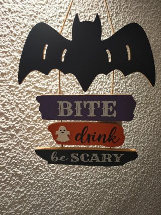 Letrero Decorativo Halloween