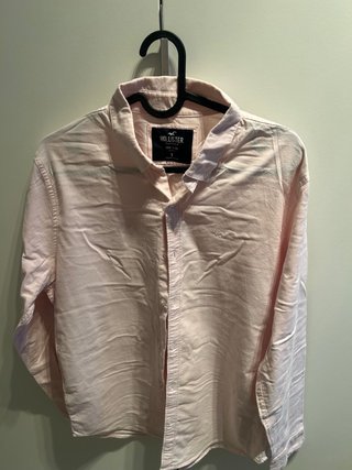 Camisa Hollister Rosa Talla S