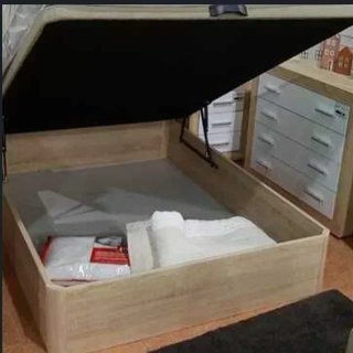 Cama Canapé Matrimonio Madera